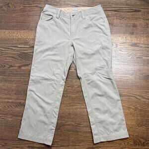 Marmot Pants Mens 34 Gray Outdoor Hiking Climbing Canvas Workwear Utility